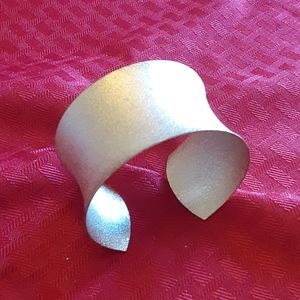 Gold cuff bracelet